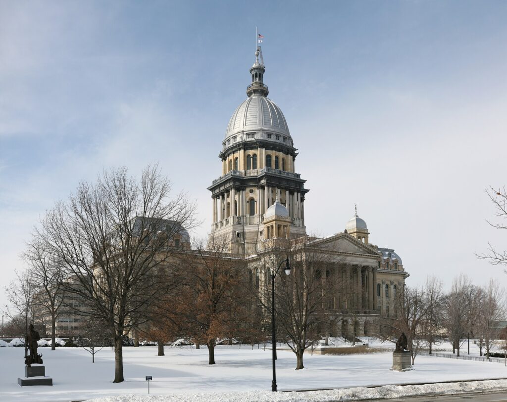 Illinois State Capitol in Springfield