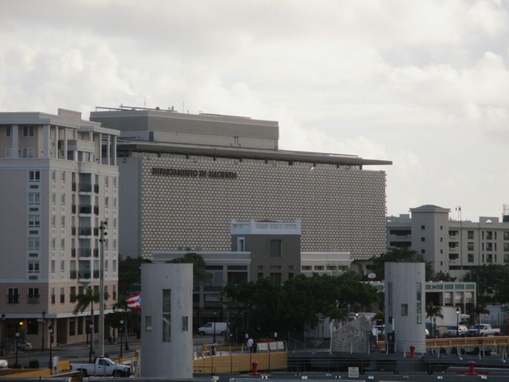 Puerto Rico Department of Treasury (Hacienda) building, San Juan