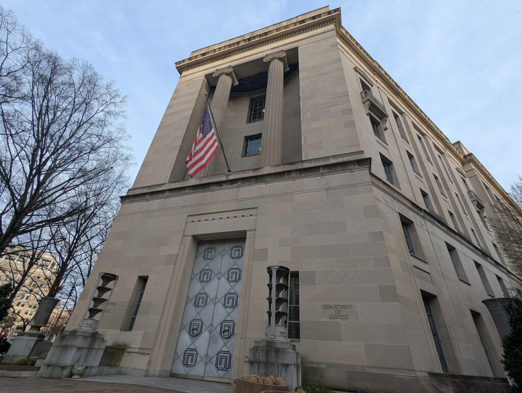 Robert F. Kennedy Department of Justice Building in Washington, D.C.
